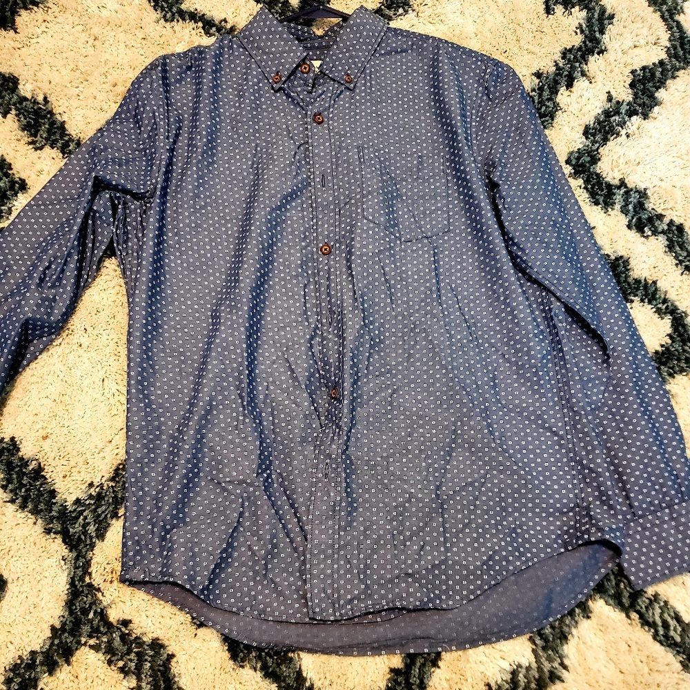 American eagle outfitters men's buttonup shirt